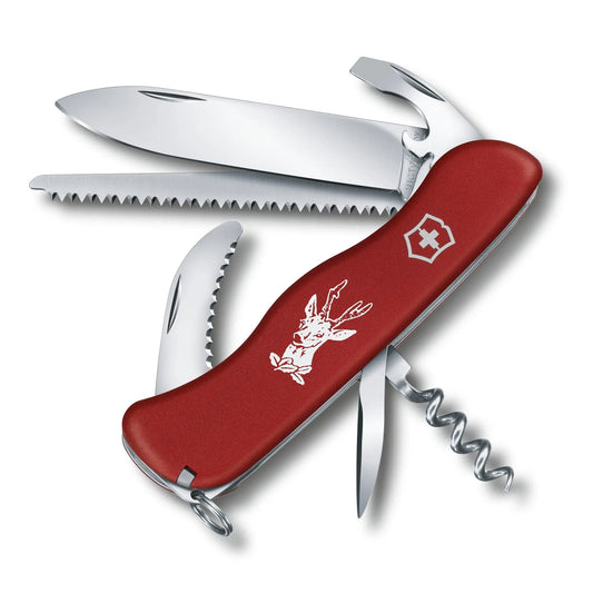 Victorinox Hunter mit Waidklinge und großer Kombi-Klinge Victorinox