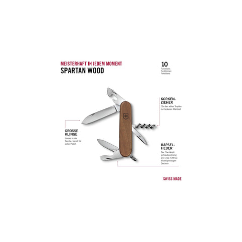 Victorinox Spartan 12 Funktionen Schweizer Taschenmesser