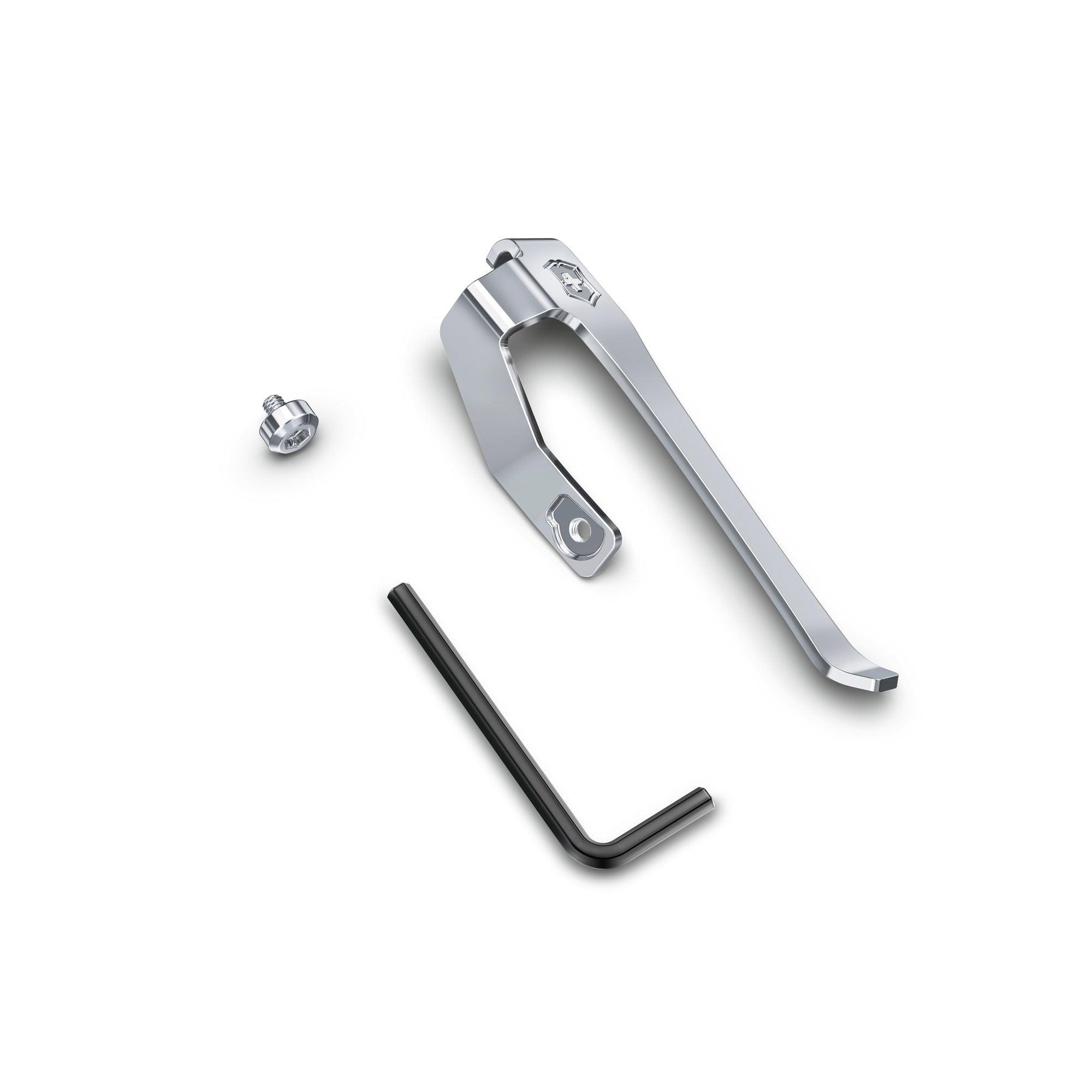 Victorinox Clip Swiss Tool Spirit Trageclip, abnehmbar silber oder schwarz