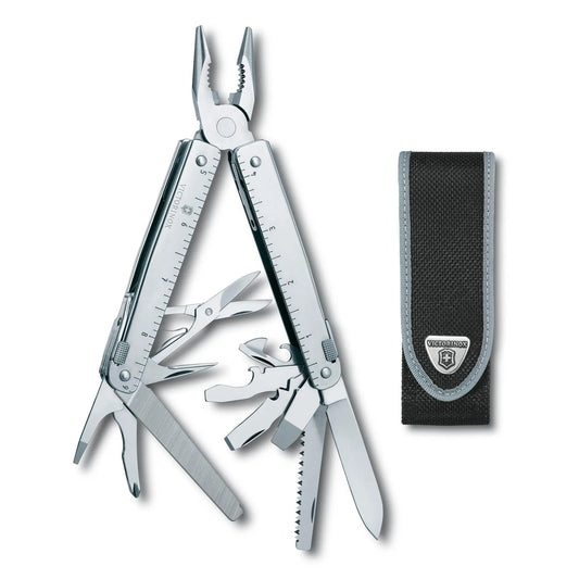 Victorinox Swiss Tool X 3.0327.N – Hauptansicht des silbernen Multitools