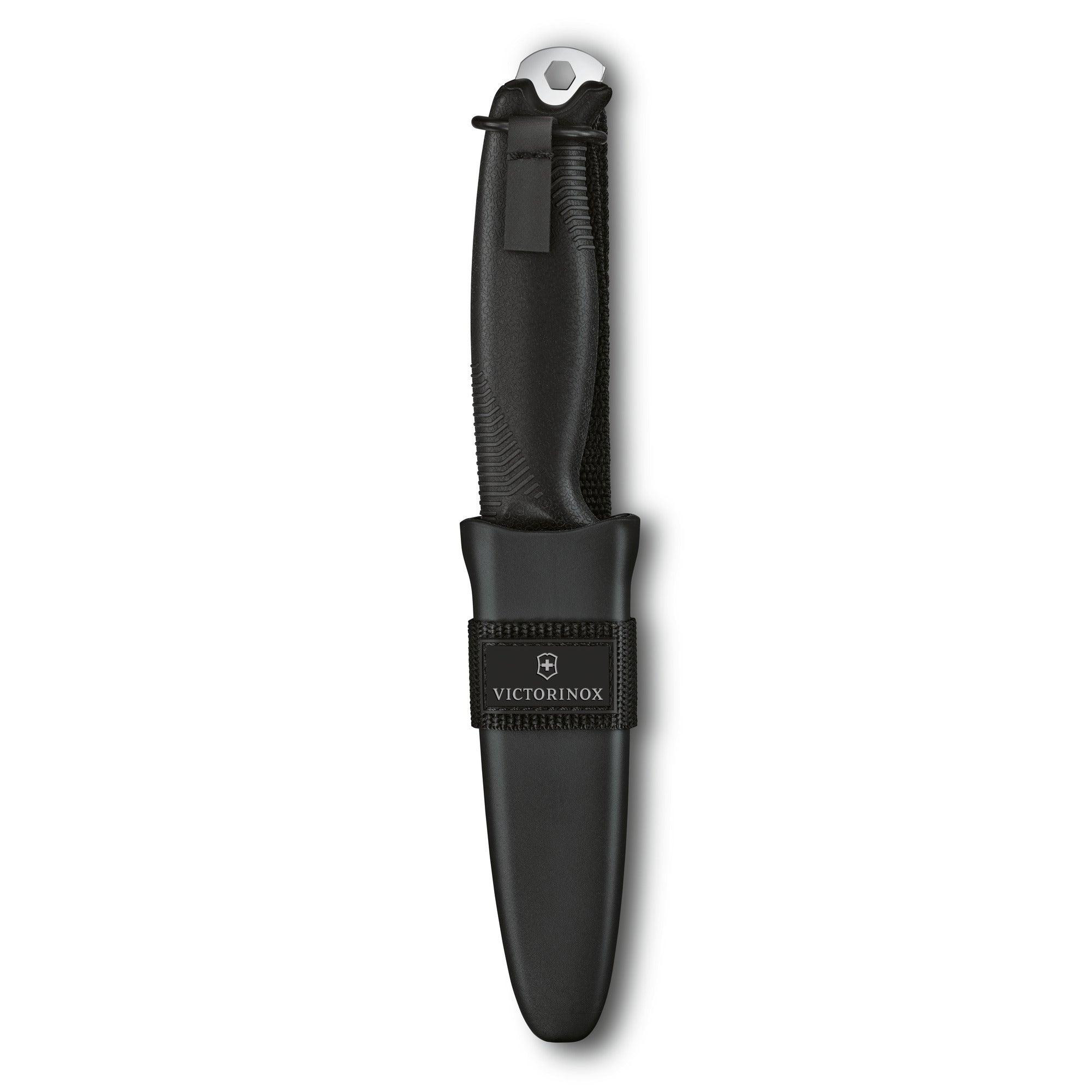 Victorinox Venture Bushcraft Full-Tang-Messer Outdoor Swiss Made Schwarz