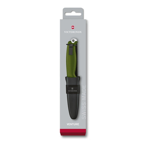 Victorinox Venture Bushcraft Full-Tang-Messer Outdoor Swiss Made Olive