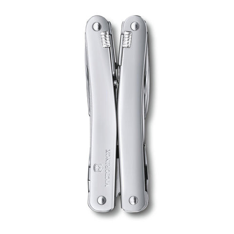 Victorinox SWISS TOOL SPIRIT X PLUS RATCHET 36 Funktionen GESCHENKSCHACHTEL SILBER