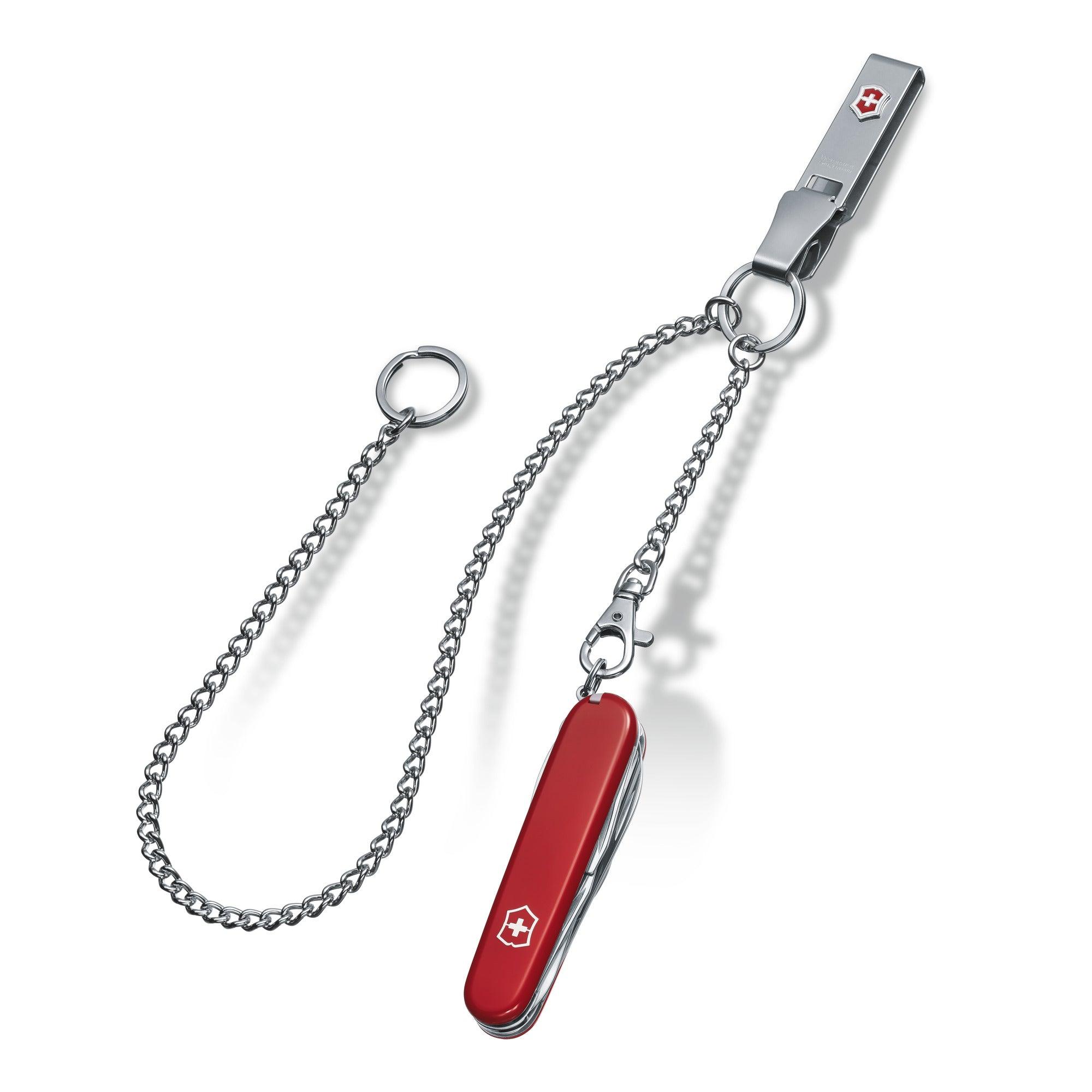 Victorinox Belt Hanger Multiclip metal, silver 4.1860