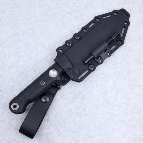 White River FC5 Blackout Micarta – Feststehendes Messer CPM-S35VN · Black Cerakote · Custom Shop Version 2026