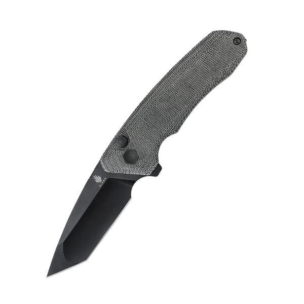 Kizer Mad Tanto Micarta Black