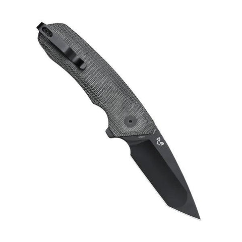 Kizer Mad Tanto Micarta Black