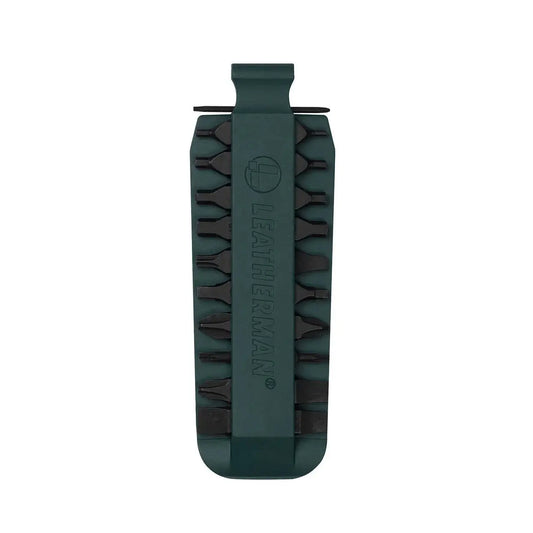 Leatherman Bit Kit Nummer 5 in Forest Green mit 22 Schraubenantrieben