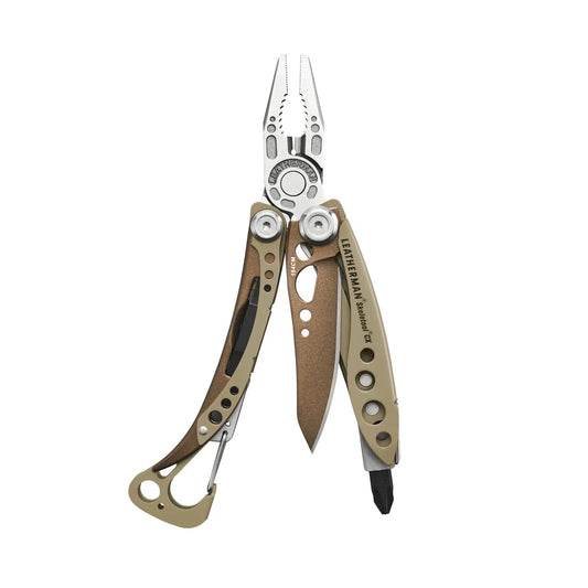 Leatherman Skeletool CX Sandstorm – Kompaktes Multi-Tool mit 154CM-Klinge Leatherman