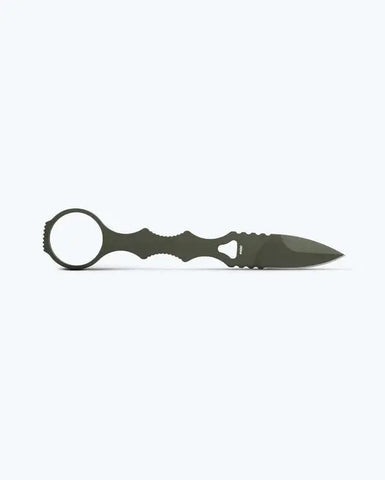Benchmade 177GN Mini SOCP Dagger Olive Drab – 440C Dolch | Single Edge | Made USA Benchmade