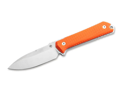 Böker Kiboku G10 Orange – Feststehendes Messer mit RWL-34 & Kydex-Scheide, Solingen Böker Manufaktur Solingen