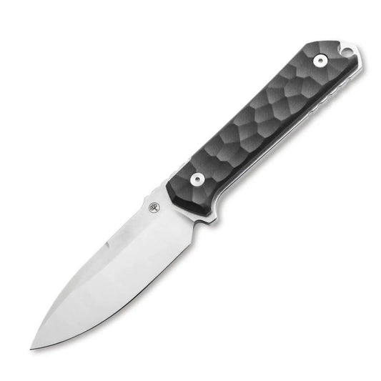 Böker Kiboku Richlite Black Rock Pattern – Feststehendes Messer mit RWL-34 & Kydex-Scheide Böker Manufaktur Solingen