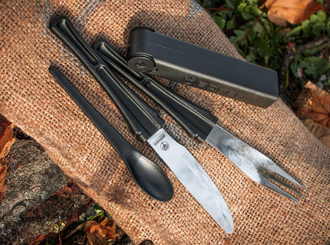 Böker Manufaktur Snac Pac Outdoor Besteck Set