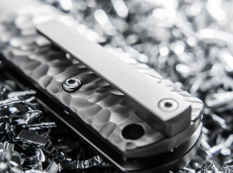 Böker BRLW Meteoritendamast Platinum Edition – Luxus-Taschenmesser mit Meteoritendamast-Klinge & Titangriff Böker Manufaktur Solingen