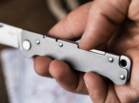 Böker Plus Atlas Backlock Droppoint – Taschenmesser D2 Stahl, Backlock, Edelstahl Böker Plus