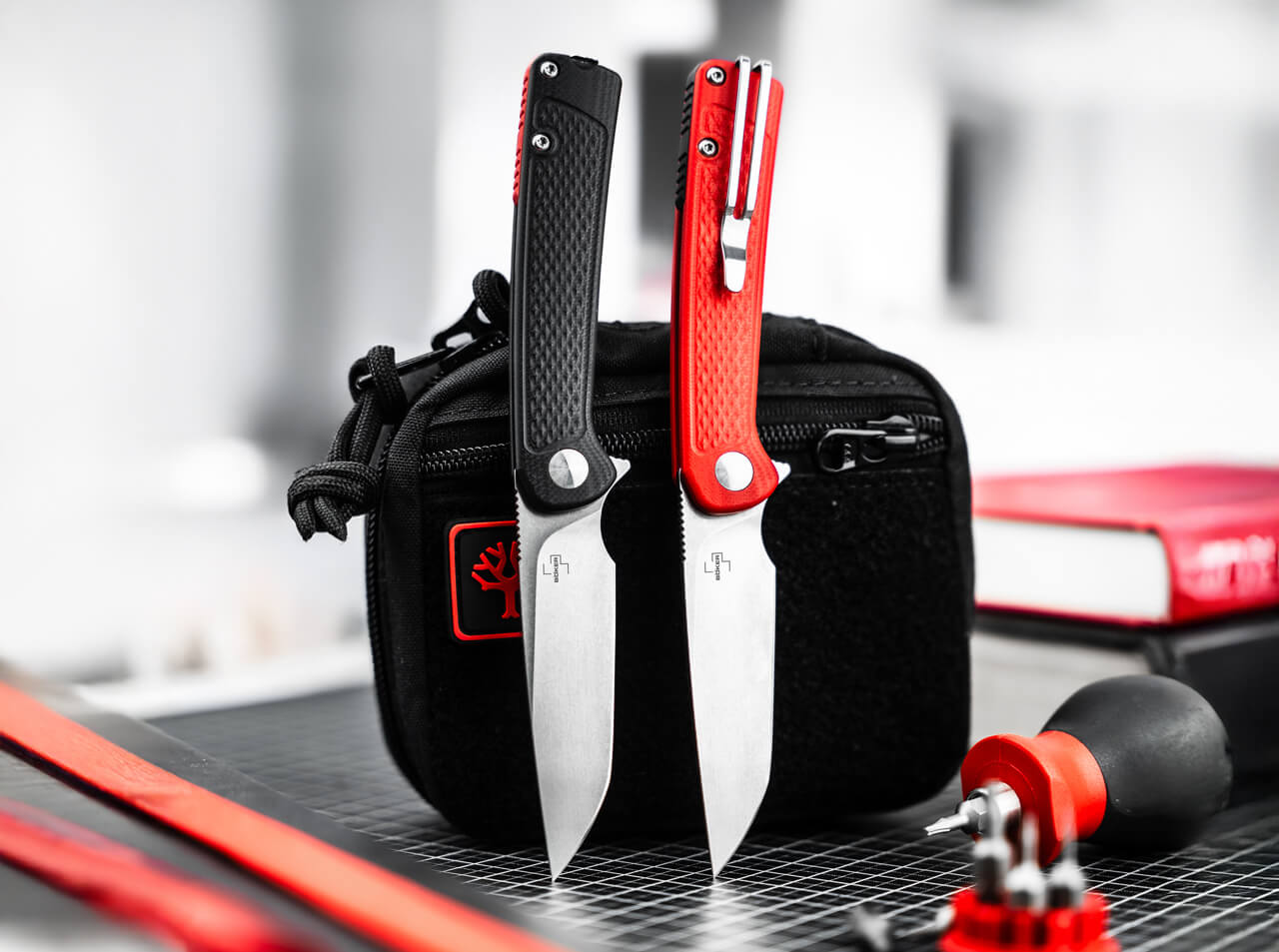 Böker Plus Fire Ant Red (42a konform)