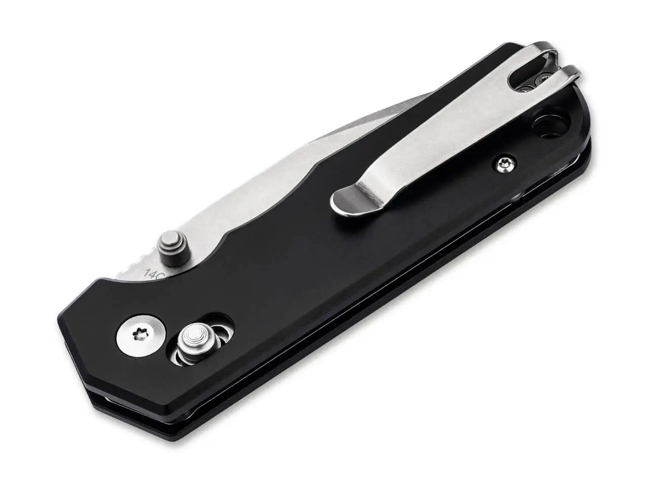 Böker Plus Rockstub 2.0 Messer 14C28N Crossbar Lock Aluminium EDC Taschenmesser Böker Plus