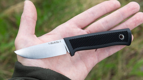 Fällkniven Bird & Trout – Elmax-Outdoormesser mit Kydex- oder Lederscheide Fällkniven