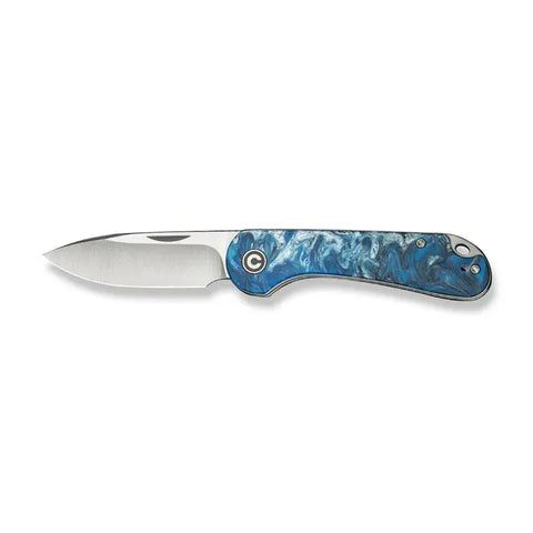CIVIVI Elementum Slip Joint 14C28N – Blue Ocean Resin (C18062AJ-4) CIVIVI