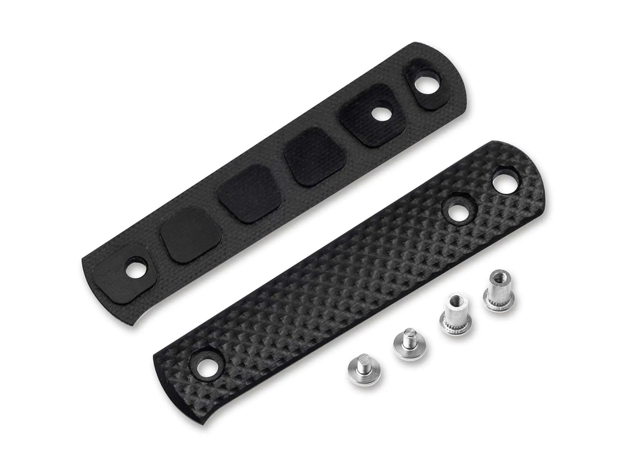 Böker BFF Packlite Griffschalen G10 Schwarz Pyramid