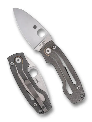 Spyderco PITS 2, M398, Titan, 42a konform, C269TIP
