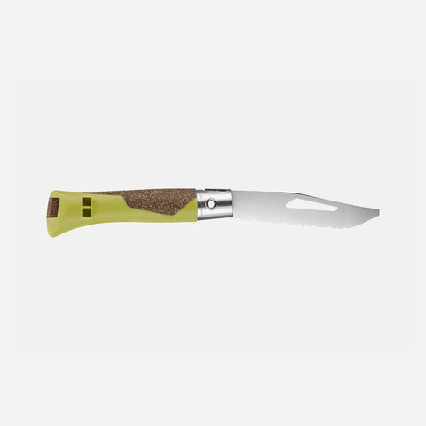Opinel néo7 Alpine Linde – Taschenmesser für den Bergsport