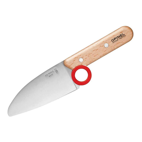 Opinel Le Petit Chef Kinder Küchenmesser-Set mit Fingerschutz, 2-teilig