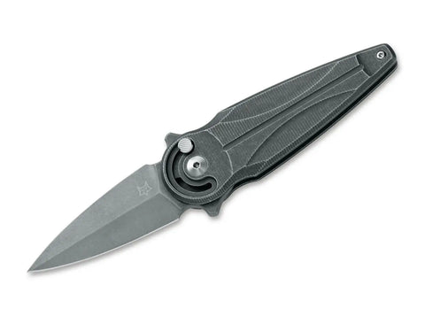 Fox Saturn Aluminium Grey – N690 – Radius Lock – Flipper – Fox Knives Fox Knives