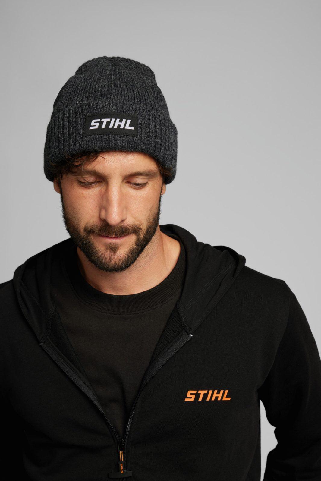 STIHL Beanie LOGO Grau