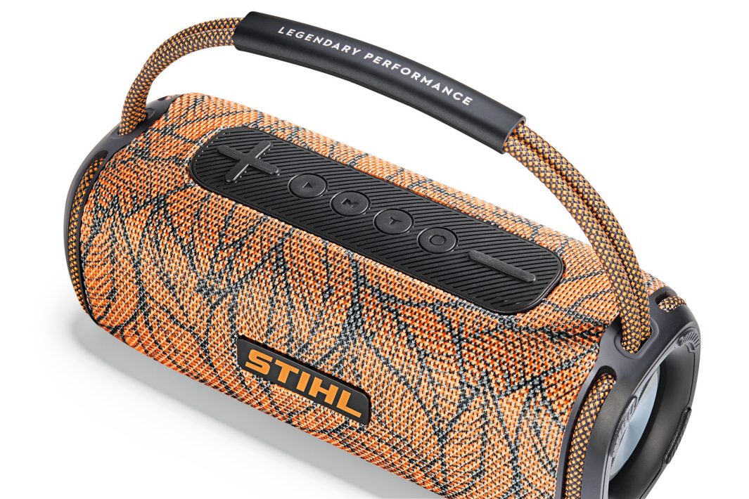 STIHL Bluetooth Lautsprecher mit LED IPX6 Outdoor Speaker USB AUX TF