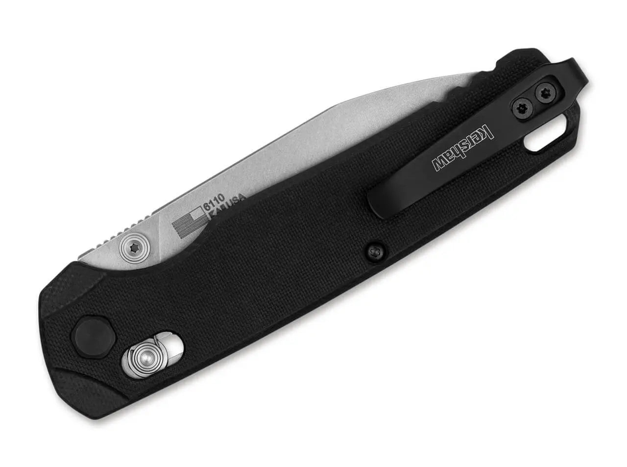 Kershaw Bel Air XL MagnaCut – Premium Taschenmesser mit Wharncliffe-Klinge, DuraLock & G10 | Made in USA Kershaw
