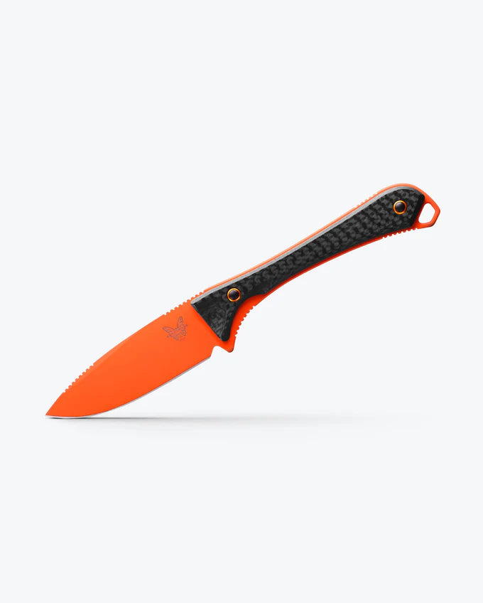 Benchmade 15201OR Altitude CPM-S90V – Ultraleichtes Jagdmesser aus Carbon