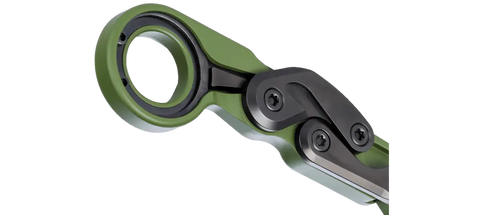 CRKT Provoke® 4040BG Karambit – D2 Stahl, Green Aluminum, Kinematic® CRKT