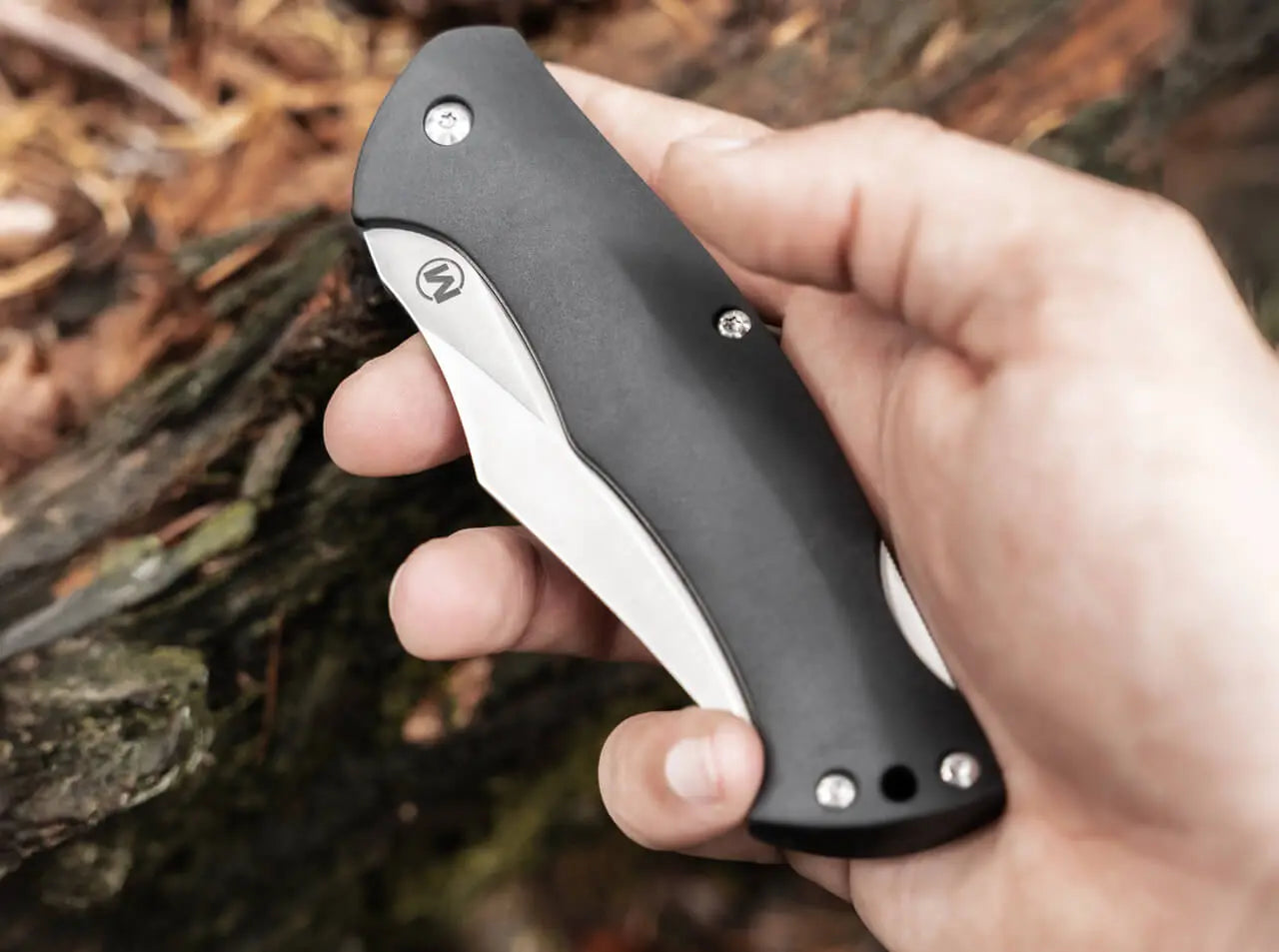 Böker Magnum Echidna Taschenmesser – 440B Droppoint-Klinge, Backlock & TPE-Griff von Raphael Durand Böker Magnum
