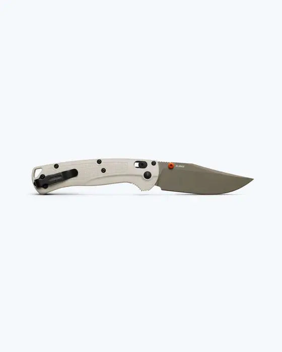 Benchmade 15536GN-01 Taggedout – Tan Grivory, Elmax, AXIS Lock, SelectEdge® Benchmade