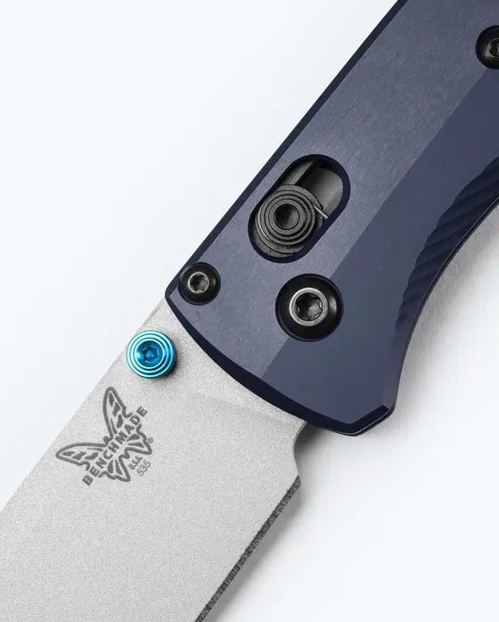 Benchmade 535SL-13 Bugout – Crater Blue Aluminium, S90V, AXIS Lock Benchmade