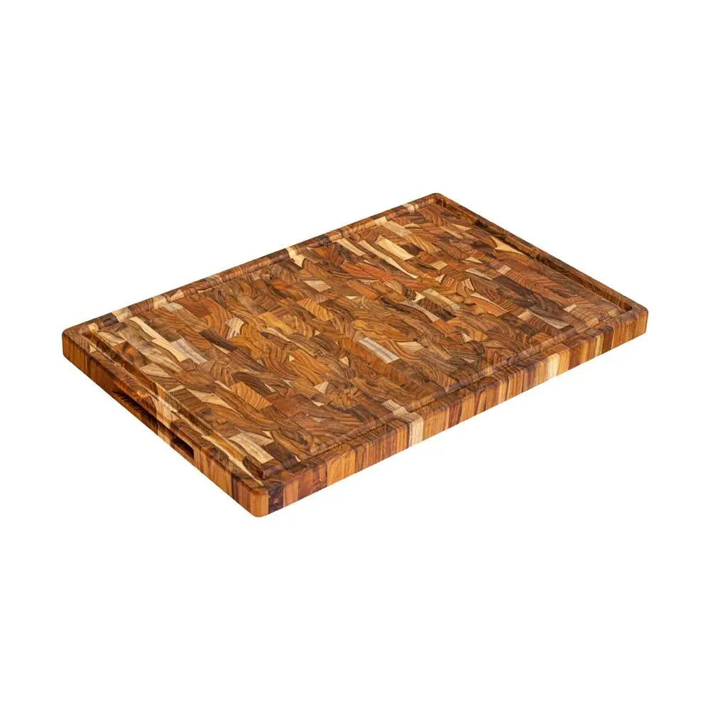 Stolf Teakholz Schneidebrett Supreme - 58,5 x 38 cm - mit Saftrille