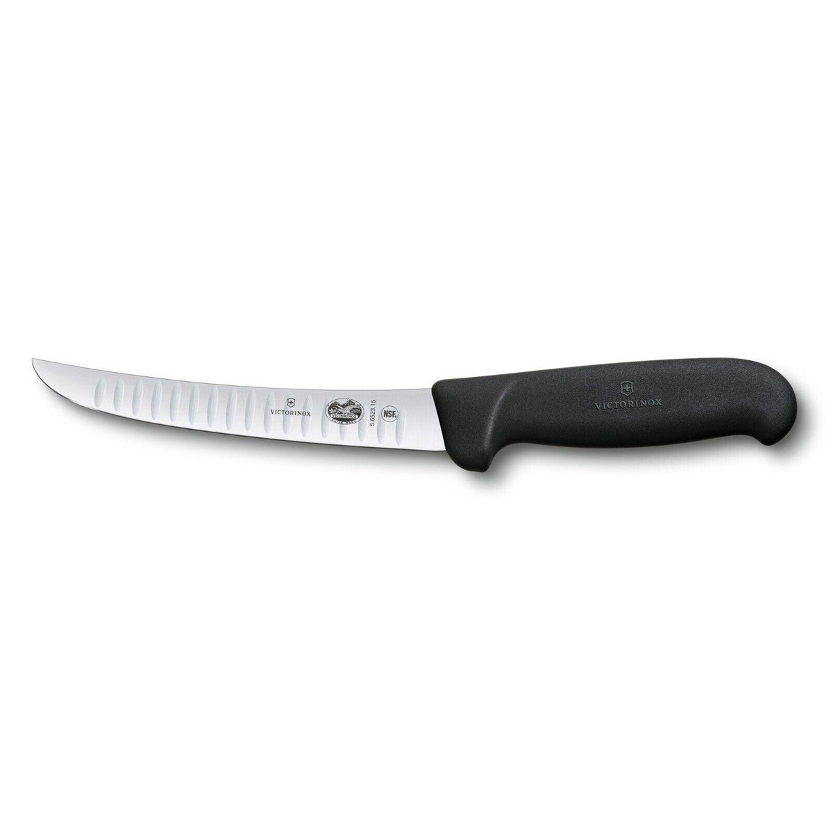 Victorinox Ausbeinmesser 15 cm Fibrox Kullenschliff schwarz 5.6523.15