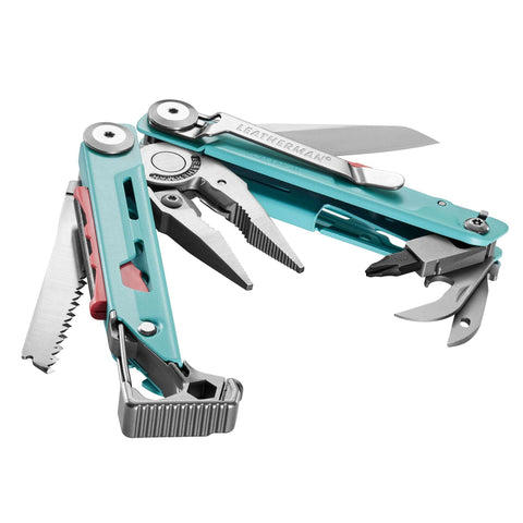 Leatherman SIGNAL® Aqua & Silver 19 tools