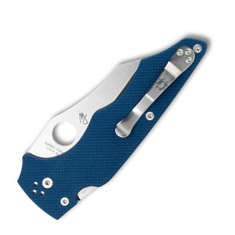 Spyderco YoJumbo Cobalt Blue – CPM-SPY27 Wharncliffe von Michael Janich Spyderco