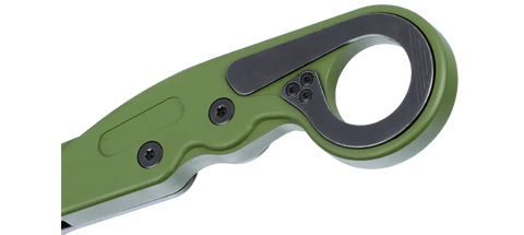 CRKT Provoke® 4040BG Karambit – D2 Stahl, Green Aluminum, Kinematic® CRKT