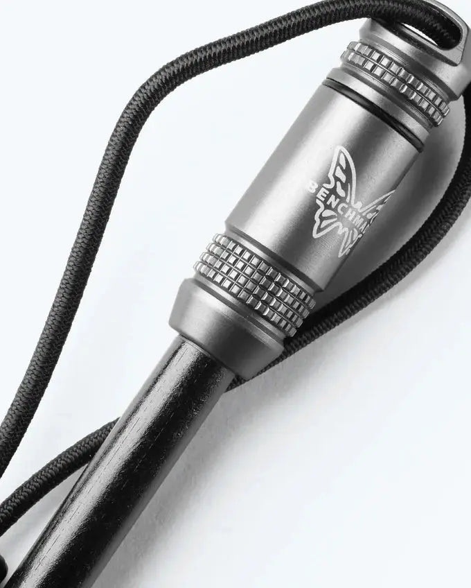 Benchmade 50024 Exotac FireRod Feuerstahl grau – Premium Firestarter mit quickLIGHT Zünder | Made in USA Benchmade