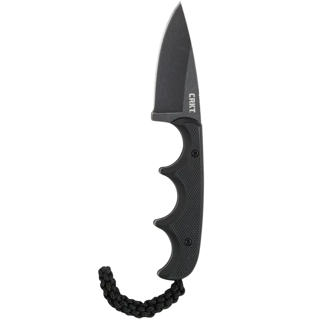 CRKT Minimalist Drop Point Neck Knife 5Cr15MoV G10 Alan Folts Messer 2384K CRKT