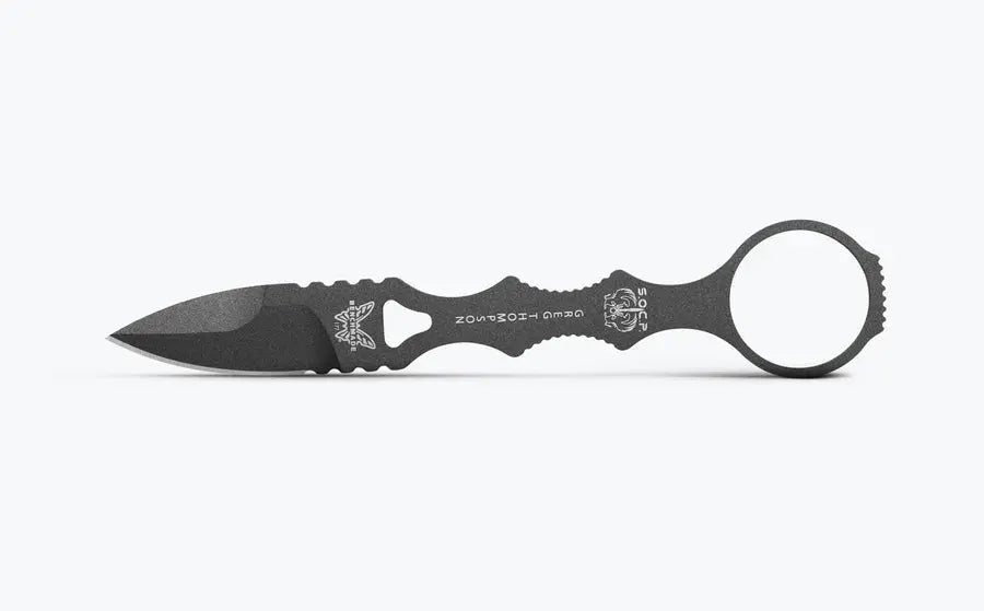 Benchmade 177GY Mini SOCP Dagger Tungsten Grey – 440C Dolch | Fixed Blade | USA Benchmade