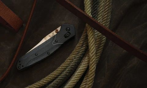 Benchmade 940-04 Osborne – Blue Denim Micarta, M390, AXIS Lock Benchmade