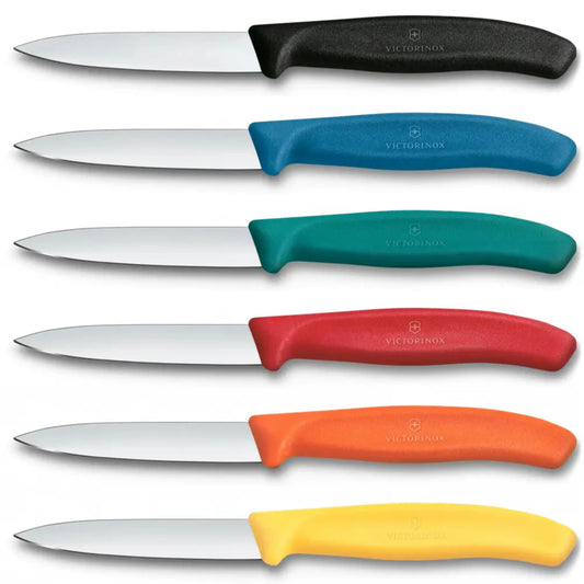 Victorinox Swiss Classic Gemüsemesser mittelspitz 8 cm – Rostfrei, spülmaschinenfest, Made in Switzerland Victorinox