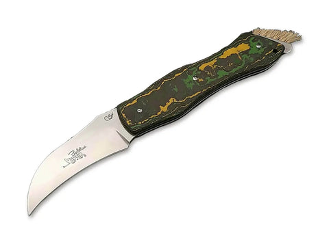 Viper Boletus CF Toxic Storm Pilzmesser Nitro-B Carbon Slipjoint Messer Lederetui Viper