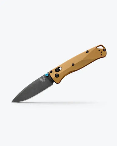Benchmade 535BK-07 Bugout – Burnt Brass Aluminium, M390, AXIS Lock Benchmade