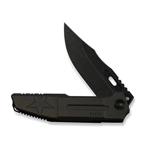 WE Knife Barracks Bronze Ti – M390 Einhandmesser Limited Edition