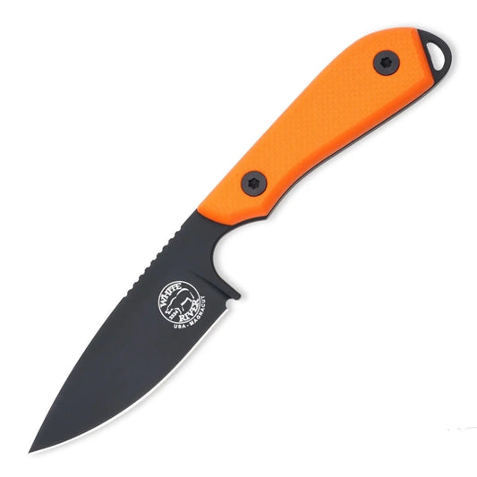 White River M1 Pro – Feststehendes EDC-Messer mit CPM MagnaCut & Orange G10, Made in USA White River Knife & Tool